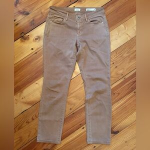 J. Jill Tan Denim Pants